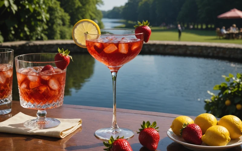 Strawberry D’USSÉ Cocktail