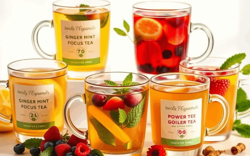 Sip Smart with FlavorBlvd – 5 Healthy Energy-Boosting Teas