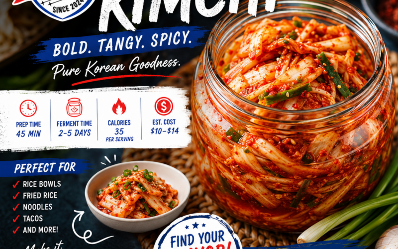 FlavorBvld Homemade Kimchi