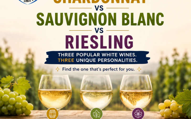 Chardonnay vs. Sauvignon Blanc vs. Riesling: What’s the Difference?