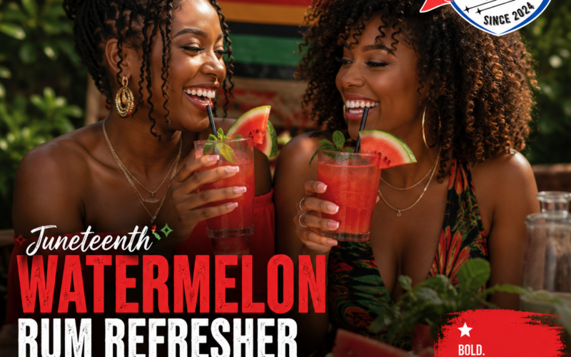 Juneteenth Watermelon Rum Refresher