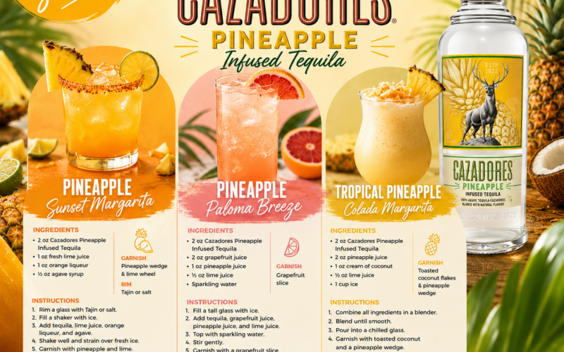 Sip Into Summer with Cazadores Pineapple