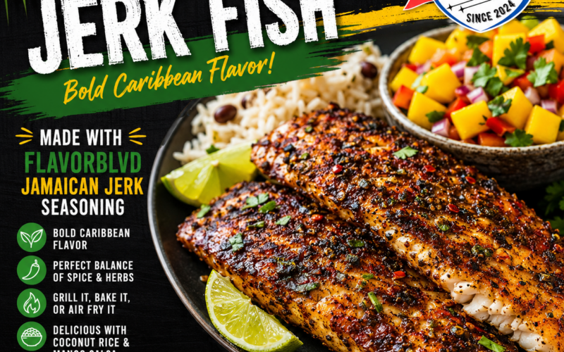 Jamaican Jerk Fish