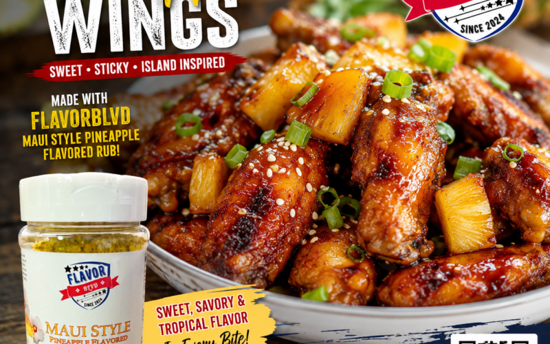 Sticky Pineapple Wings