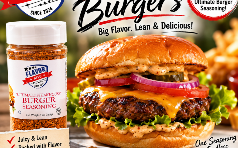 The Ultimate Bison Burger